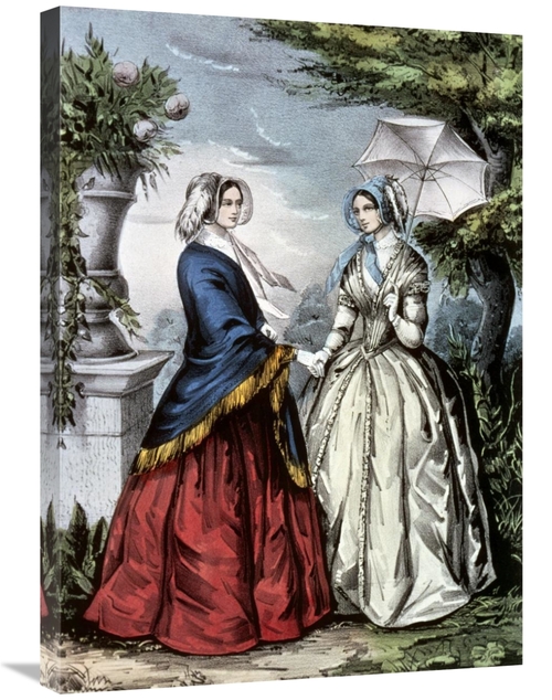 Global Gallery GCS-277211-30-142 30 in. Sisters Art Print - Currier & 