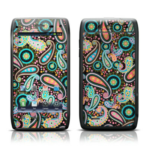 DecalGirl MDR4-CRAZYPAISLEY DecalGirl Motorola Droid 4 Skin - Crazy Da