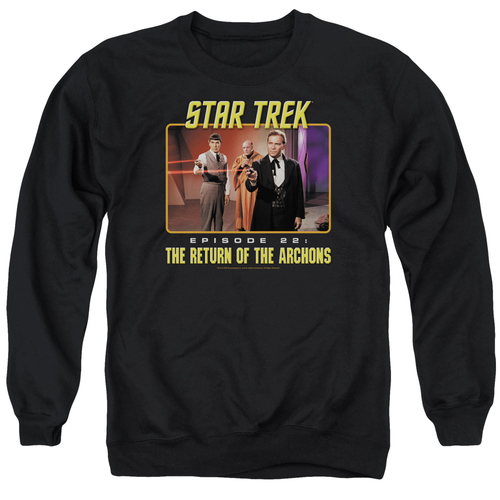 Trevco CBS388-AS-3 Star Trek & Episode 22 Adult Cotton & Polyster Crew