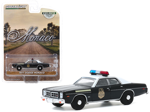 1977 Dodge Monaco Black with White Top \Hatchapee County Sheriff\"