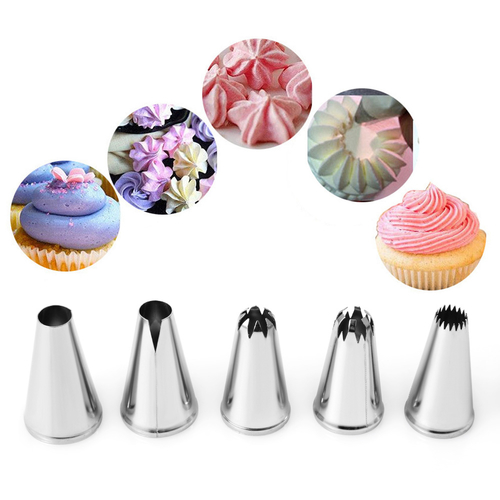 2019NEW 5PCS/SET DIY Icing Piping Nozzle Pastry