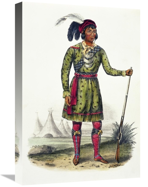 Global Gallery GCS-278537-22-142 22 in. Osceola, A Seminole Leader