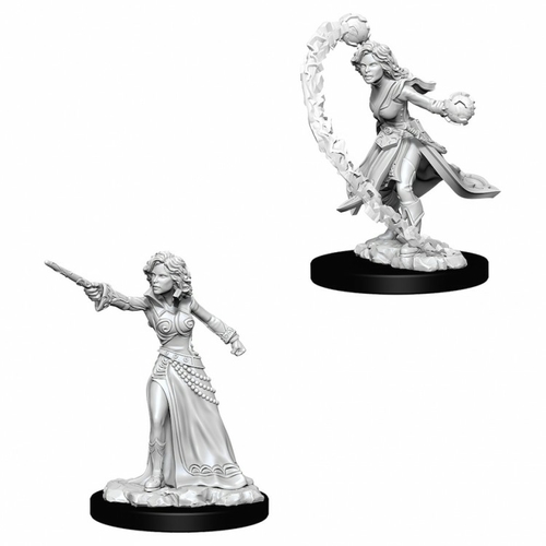 WizKids WZK73412 Female Human Wizard W6 Pathfinder Deep Cuts Miniature