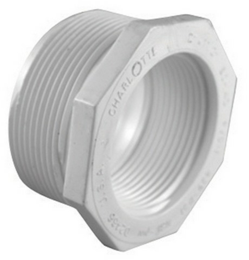 Charlotte PVC021123000 1.5 x 0.75 in. Reducer Bushing