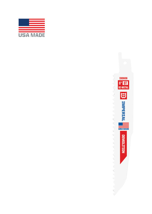 Imperial Blade 2693513 6 in. Bi-Metal Blade - 6 TPI - Case of 10
