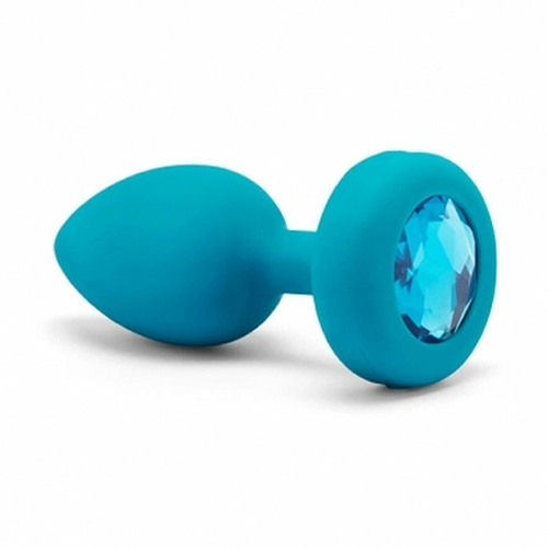 Anal plug B-Vibe Aquamarine Blue Size S/M