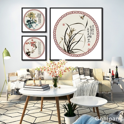 Chinese Still Life Painting Modular Picture