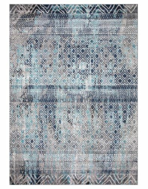 Concard Global Trading 72046 7 x 9 ft. Piazza Geometric Area Rug, 