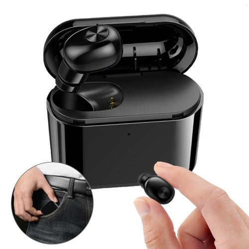 Mini Wireless Bluetooth Earphone With 2 In 1