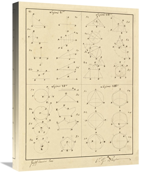 Global Gallery GCS-453971-1824-142 18 x 24 in. Plate 2 for Elements of