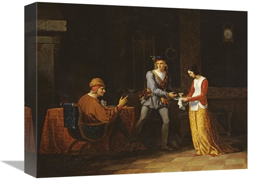 Global Gallery GCS-268649-16-142 16 in. The Departing Highlander Art P