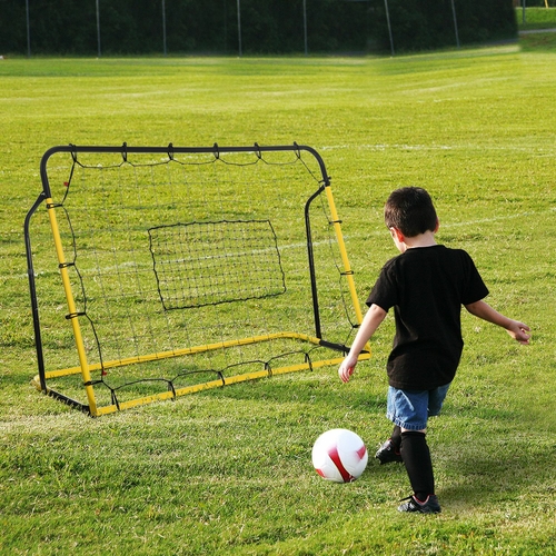 Soozier Rebound Net Soccer Goal Tilt Adjustable for Soccer Baseball