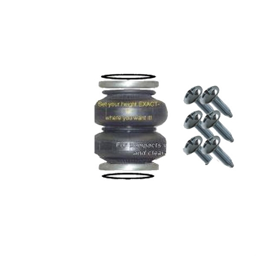 Airbagit BAGA-25-BARE Double Bellow Airbag 6.25 in. - Strutbag Replace