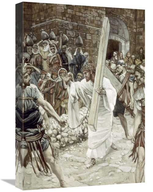 Global Gallery GCS-280264-22-142 22 in. Daughters of Jerusalem Art Pri