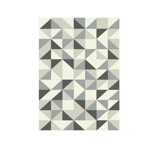 Canvas Grey Triangle Rug