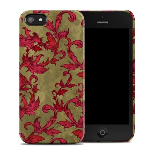 DecalGirl AIPSECC-VSCARLET Apple iPhone SE Clip Case - Vintage Scarlet