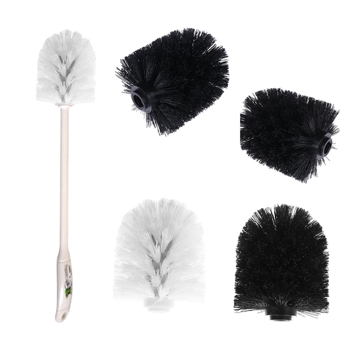 1PC black&white 12mm Durable Toilet Brush Head