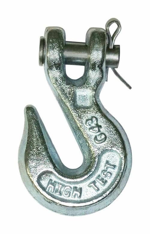 Baron 5004910 3.5 in. & 2600 lbs Farm Screw Pin Grab Hook - Galvanized