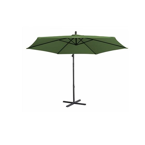 3M Outdoor Umbrella Cantilever With Protective Cover Shade Green