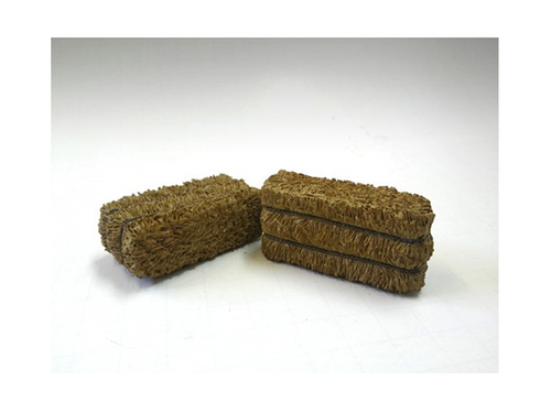 Hay Bale Accessory 2 piece Set for 1/18 Scale Models by American