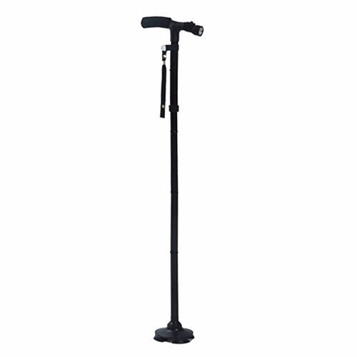 LED Light Folding Old Man Safety Walking Stick 4