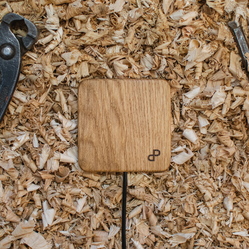 Handcrafted Wooden Wireless Charger. Fast Charging Station