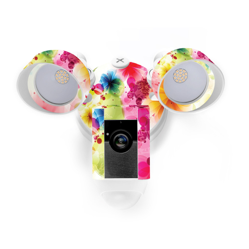 MightySkins RIFLCA-Pollinate Skin for Ring Floodlight Cam - Pollinate