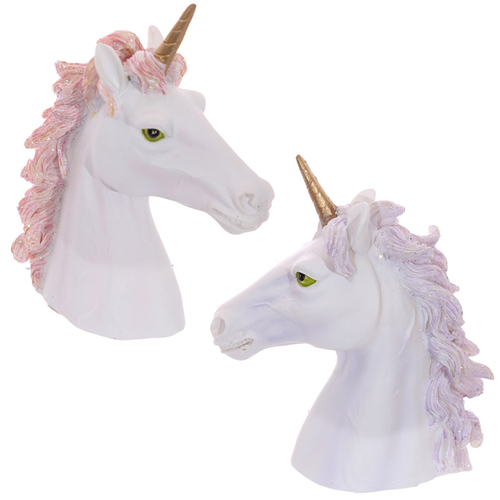Decorative Unicorn Bust Ornament