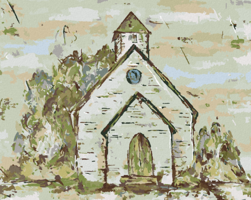 Paint by Numbers - CHURCH (HALEY BUSH)