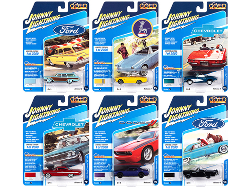 \Classic Gold Collection\" 2020 Set B of 6 Cars Release 3 Limited