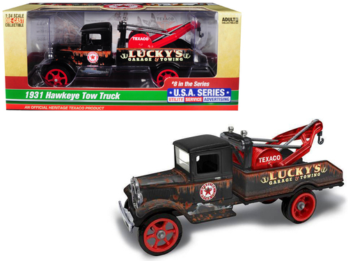 1931 Hawkeye \Texaco\" Tow Truck \"Lucky\'s Garage & Towing\"