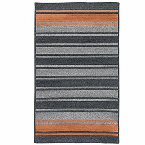 Colonial Mills Rug FZ29R072X108S 6 x 9 ft. Frazada Stripe Braided Rug 