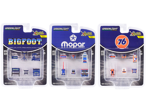 \Shop Tool Accessories\" Set of 3 Multipacks Series 2 1/64 by