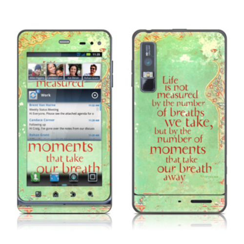 DecalGirl MDR3-MEAS DecalGirl Motorola Droid 3 Skin - Measured