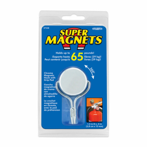 Master Magnetics 235557 Magnetic Swivel Hook - 3 x 0.5 x 1.5 in.