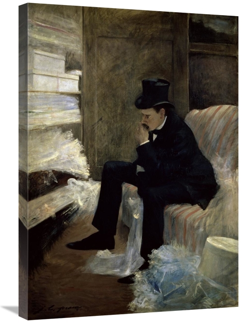 Global Gallery GCS-282039-30-142 30 in. The Widower Art Print - Jean-L