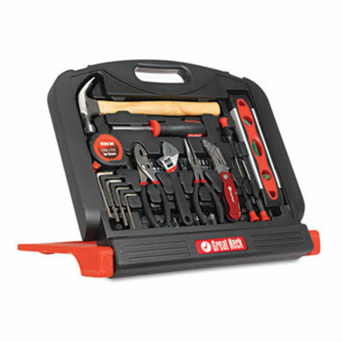 Great Neck Saw GNSGN48 48 Tool Set in Blow Molded Case - Black