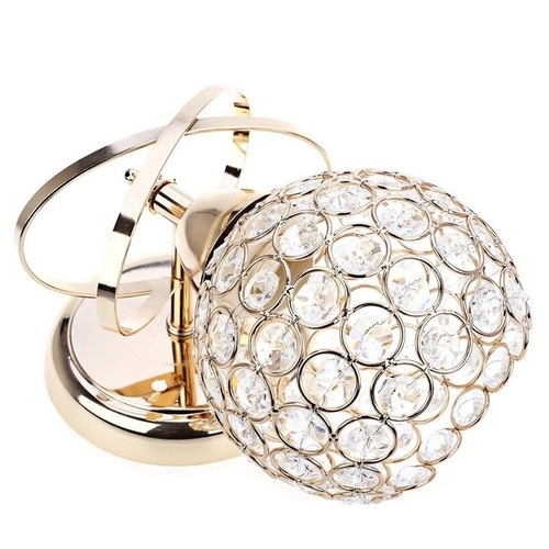 Newest Modern Style Bedside E27 LED Crystal Wall
