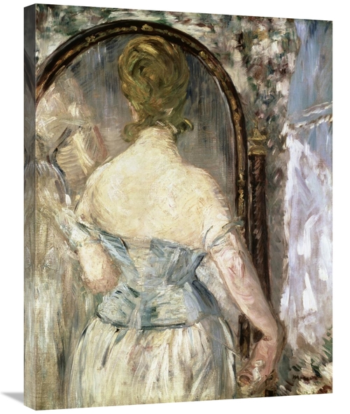 Global Gallery GCS-278363-30-142 30 in. Before the Mirror Art Print - 