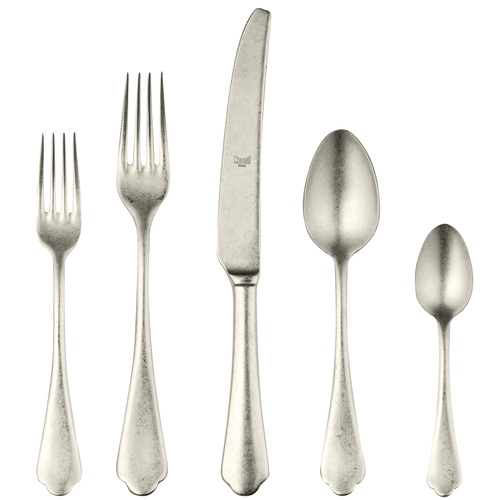 CUTLERY SET 5 PCS DOLCE VITA PEWTER CHAMPAGNE