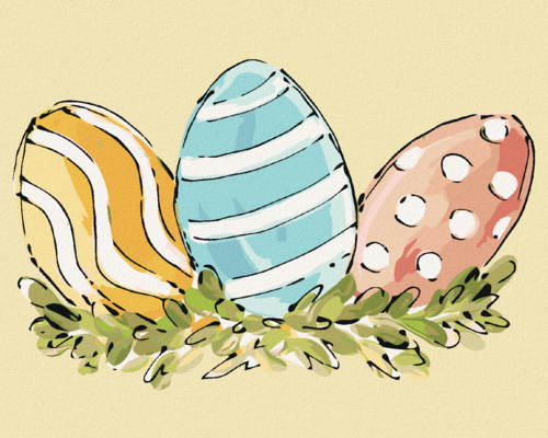 Paint by Numbers - EASTER EGG (HALEY BUSH)