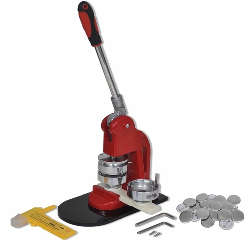 Badge Maker Machine 2.3" with Circle Cutter & 500 Button Parts