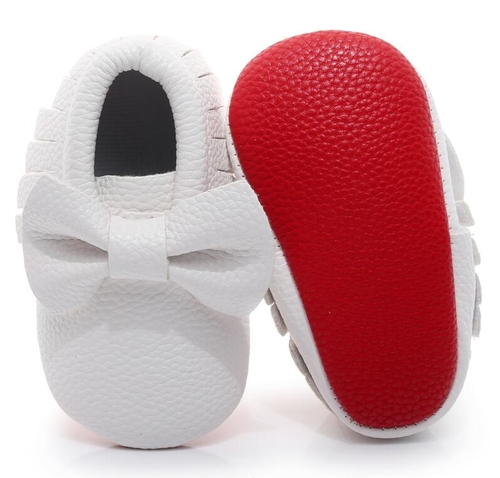 New Red sole PU Leather Newborn Baby Boy Girl Baby