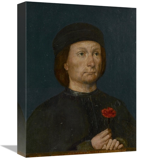 Global Gallery GCS-455039-1216-142 12 x 16 in. Portrait of a Man with 