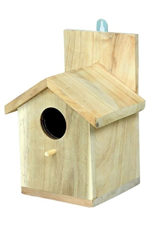 Wooden   Bird House Nest Box