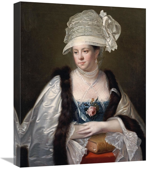 22 in. Portrait of Dorothy Hope Art Print - Joseph Wright