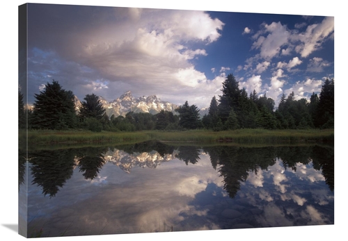 Global Gallery GCS-451997-2432-142 24 x 32 in. Grand Teton Range At Sc