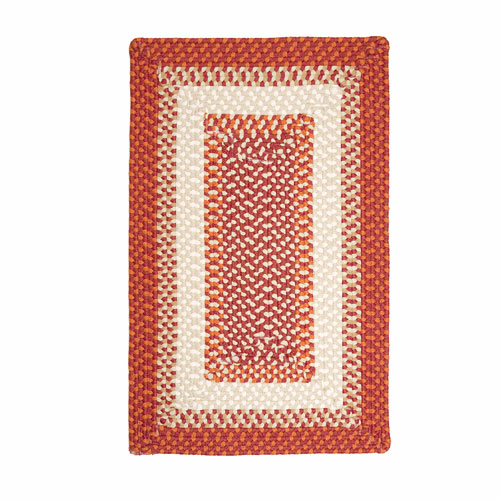 Colonial Mills Rug MG79R096X096R Montego - Bonfire 8 ft. square Braide