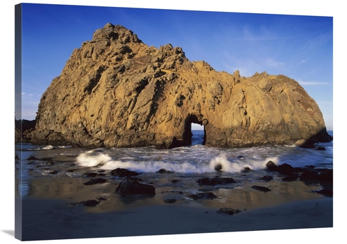 Global Gallery GCS-396237-3040-142 30 x 40 in. Sea Arch at Pfeiffer Be