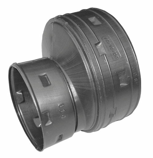Advanced Drainage Systems 0314AA 4 x 3 in. Coupling Corrugate Reducer 